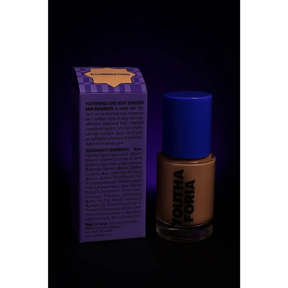 YouthForia Sunkissed Liquid Skin Enhancer Illuminating 0.50 oz BNIB